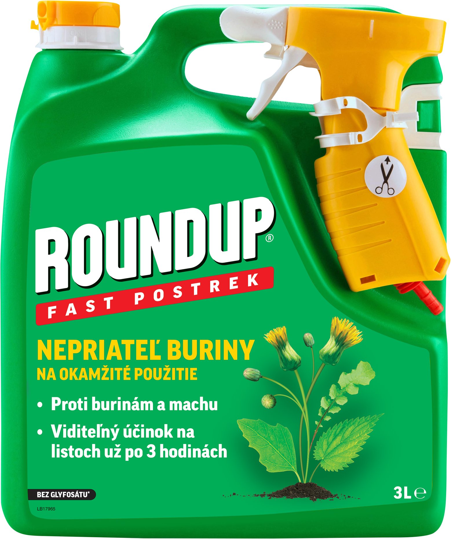 Roundup Fast Postrek 3 l