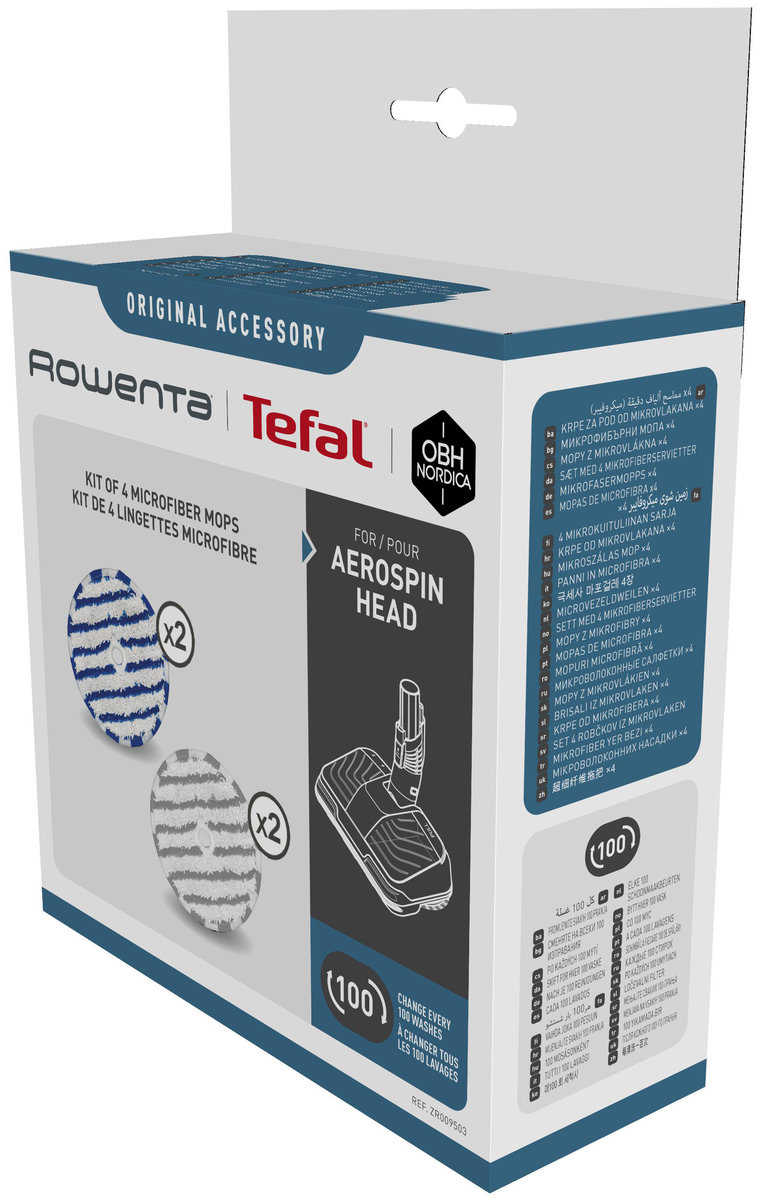 Rowenta ZR009503 Sada mopů z mikrovlákna 4 ks