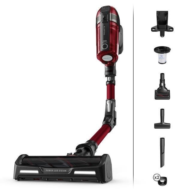 Rowenta RH98A9WO X-Force Flex 12.60 3 v 1 Animal Auto 150 AW, 25,2 V, 45 min