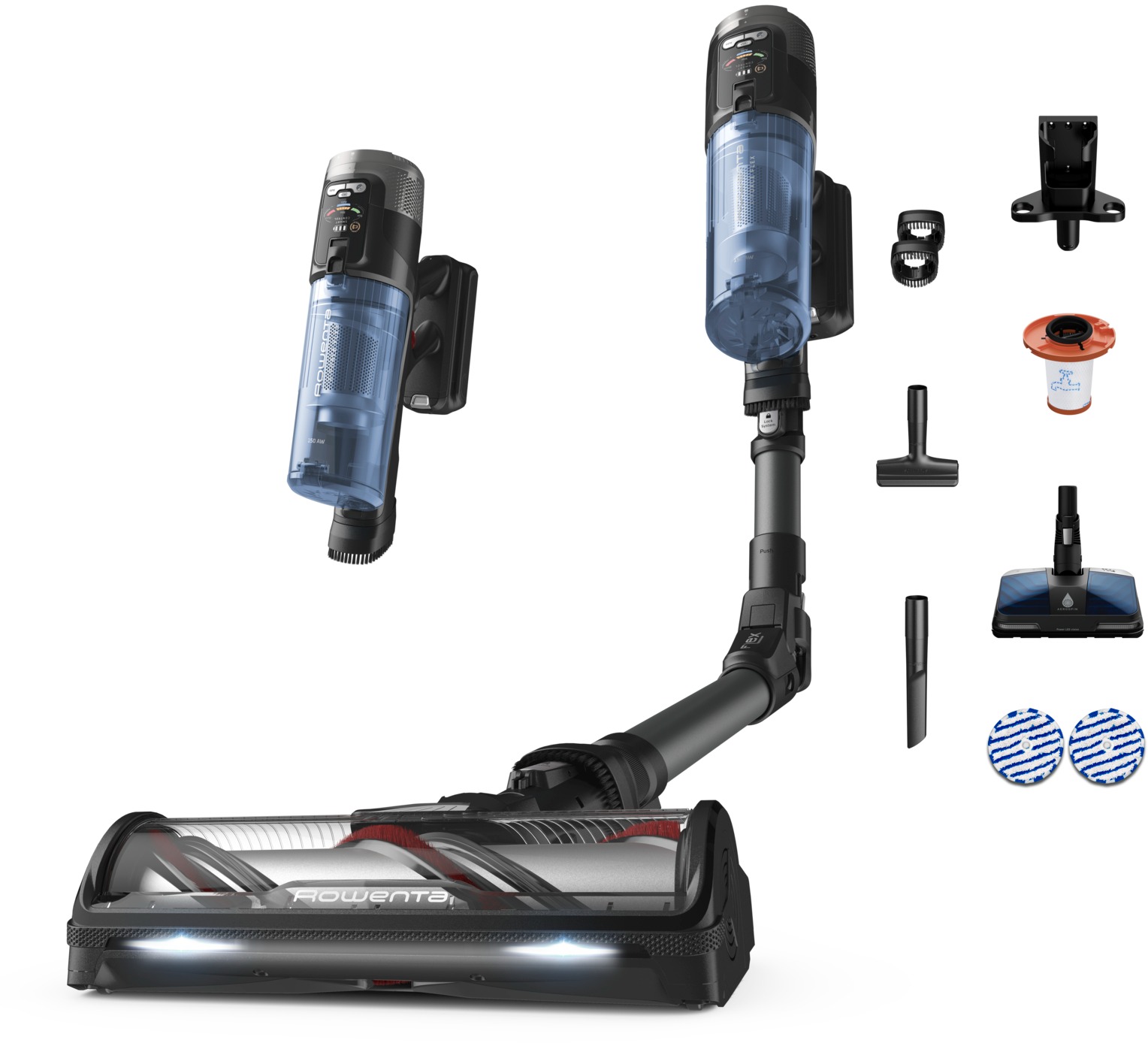 Rowenta RH9LC1WO X-Force Flex 12.60 Neo Allergy Aqua