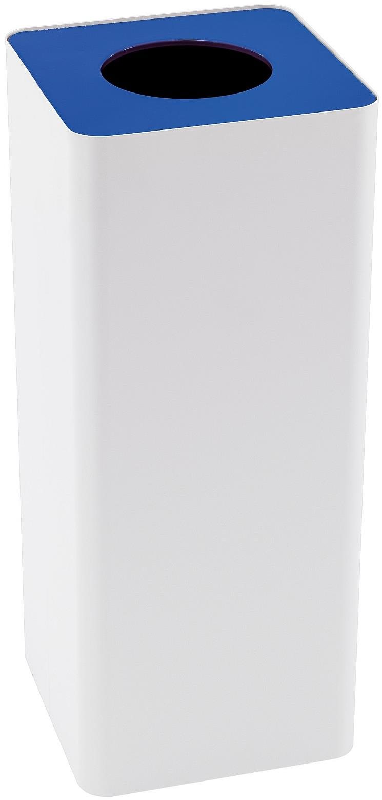 Odpadkový kôš na triedený odpad Caimi Brevetti Centolitri W, 100 l – modrý, papier