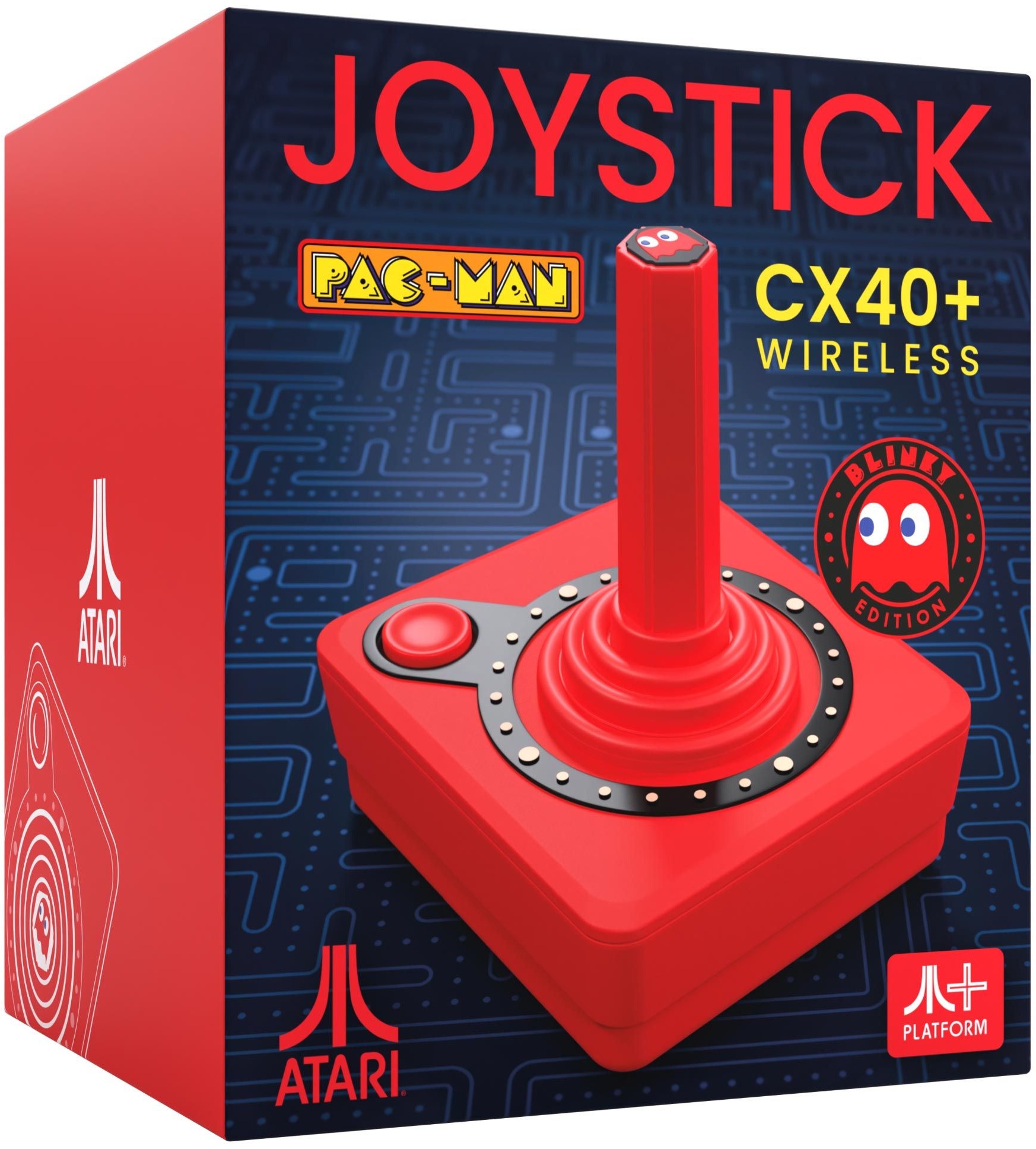 Atari Pac-Man: CX40+ Wireless Joystick – Blinky – ovládač