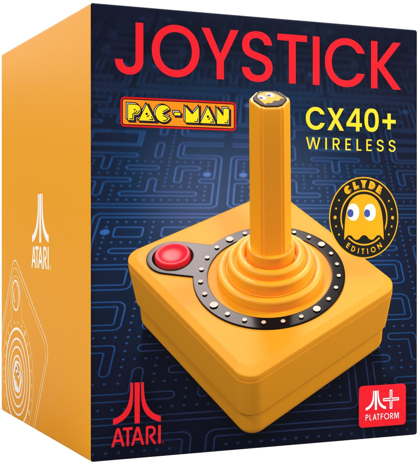 Atari Pac-Man: CX40+ Wireless Joystick – Clyde – ovládač