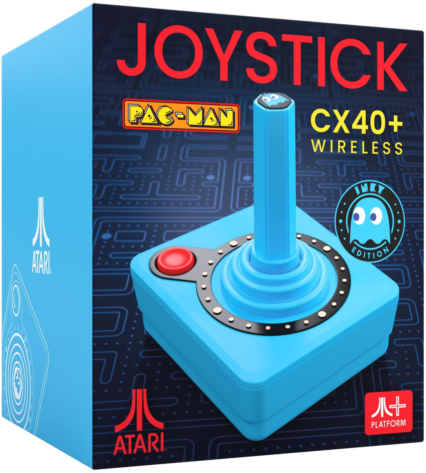 Atari Pac-Man: CX40+ Wireless Joystick – Inky – ovládač