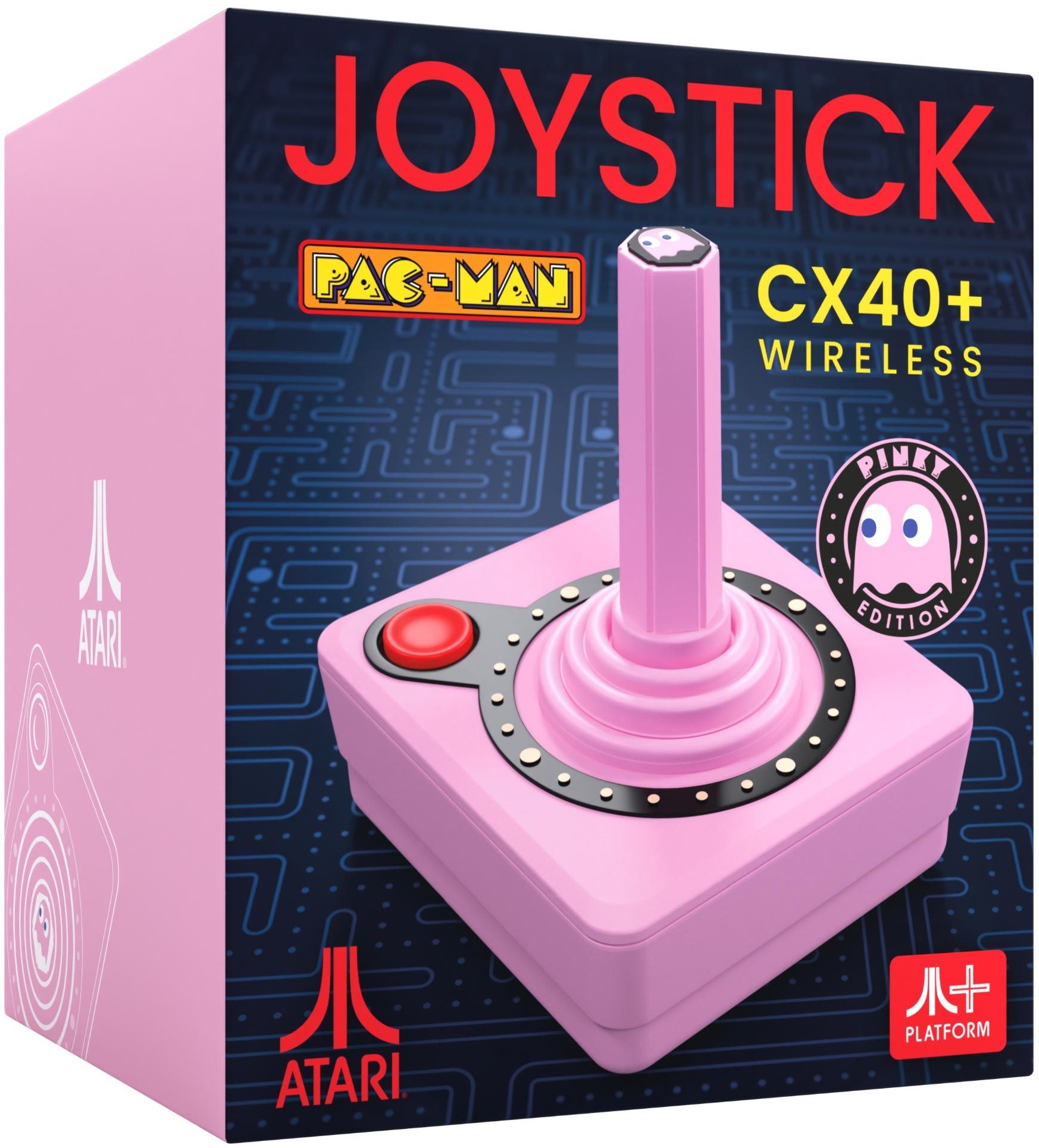 Atari Pack-Man: CX40+ Wireless Joystick – Pinky – ovládač