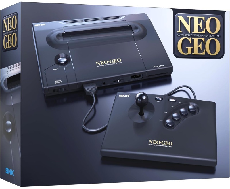 NEOGEO AES+ Black – retro konzola