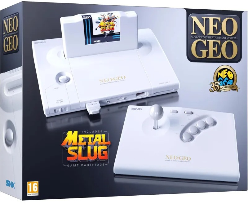 NEOGEO AES+ Anniversary Edition White – retro konzola