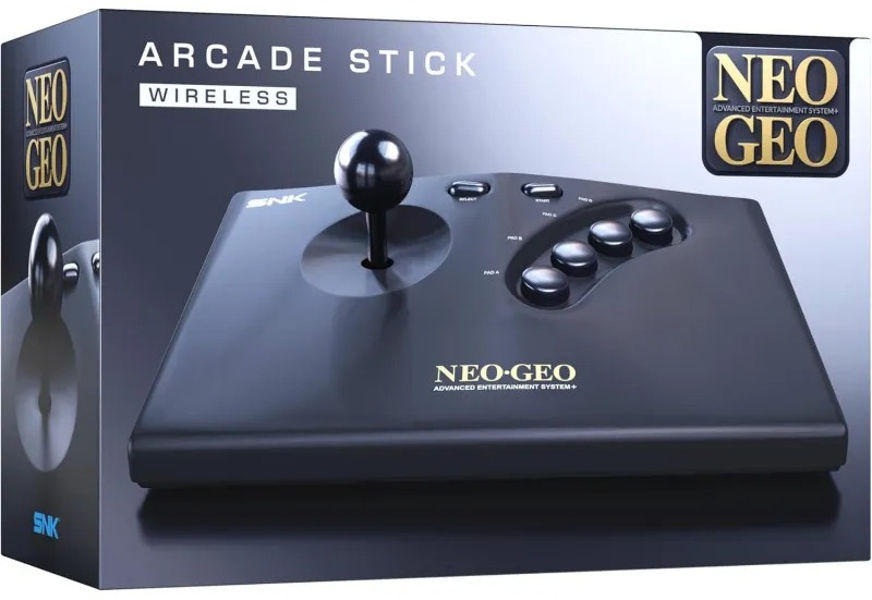 NEOGEO AES+ Arcade Stick - Black - ovladač
