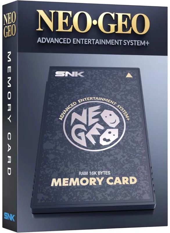 NEOGEO AES+ Memory Card Black