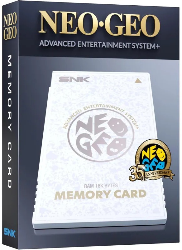 NEOGEO AES+ Memory Card White