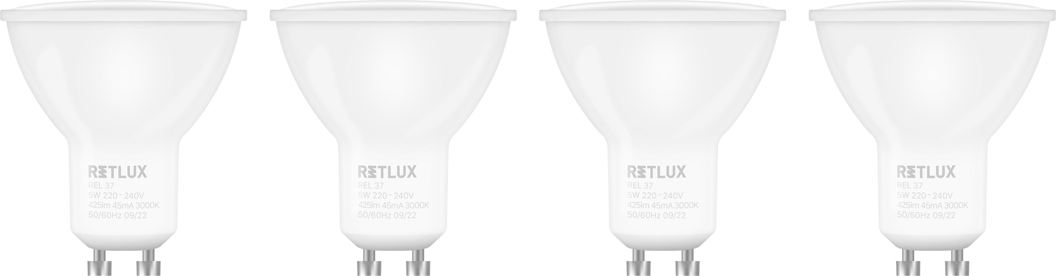 RETLUX REL 37 LED GU10 4× 5 W
