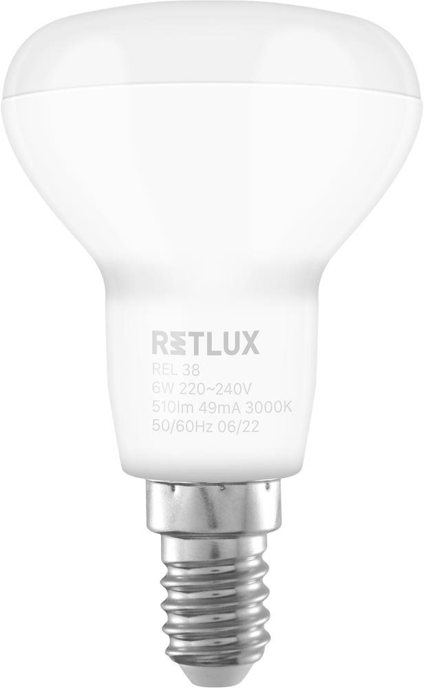 RETLUX REL 38 LED R50 2× 6 W E14 W
