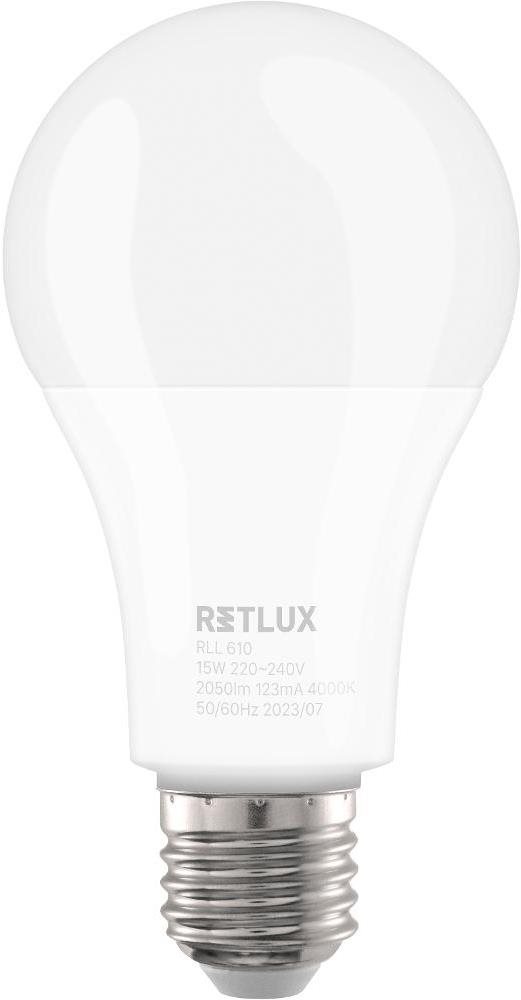 RETLUX RLL 610 A70 E27 bulb 15 W WW D