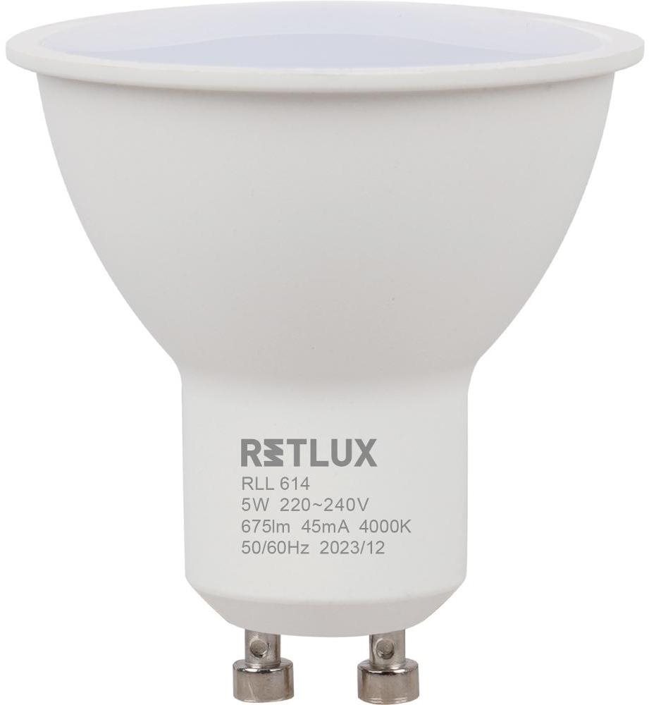 RETLUX RLL 614 GU10 bulb 5 W CW D