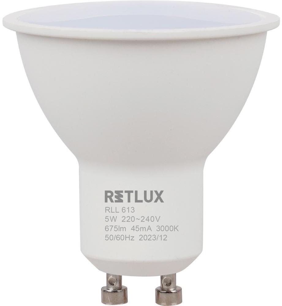RETLUX RLL 613 GU10 bulb 5 W WW D