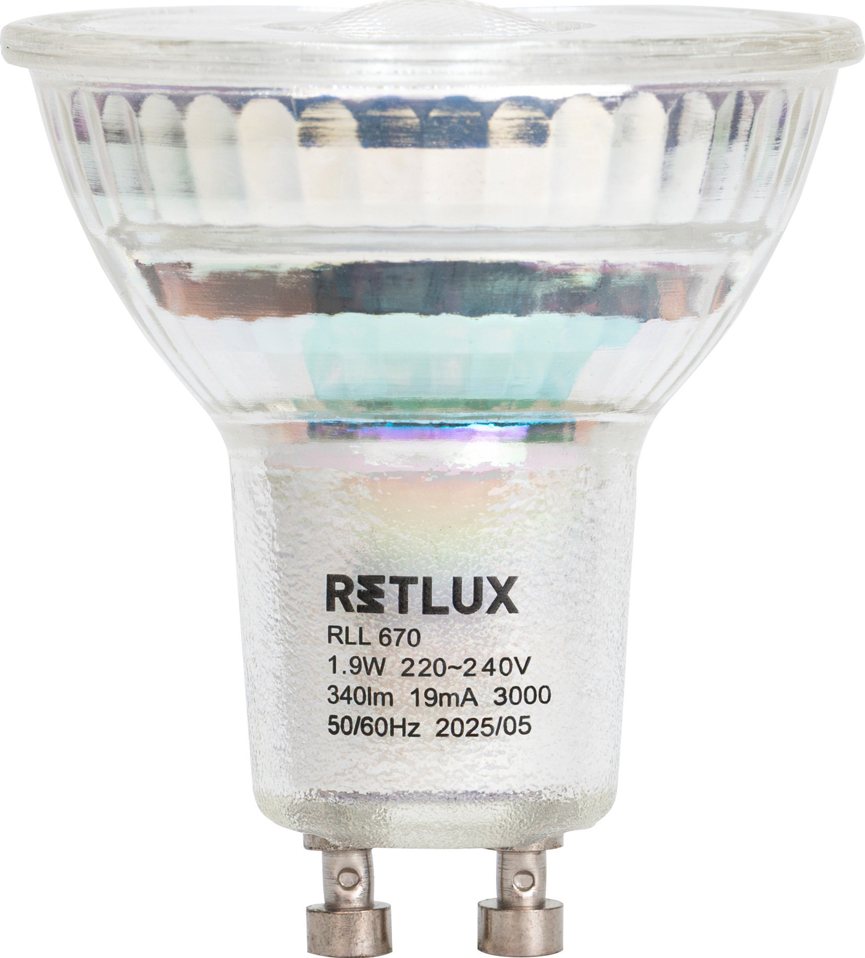 RETLUX RLL 670 GU10 bulb 1,9 W WW A