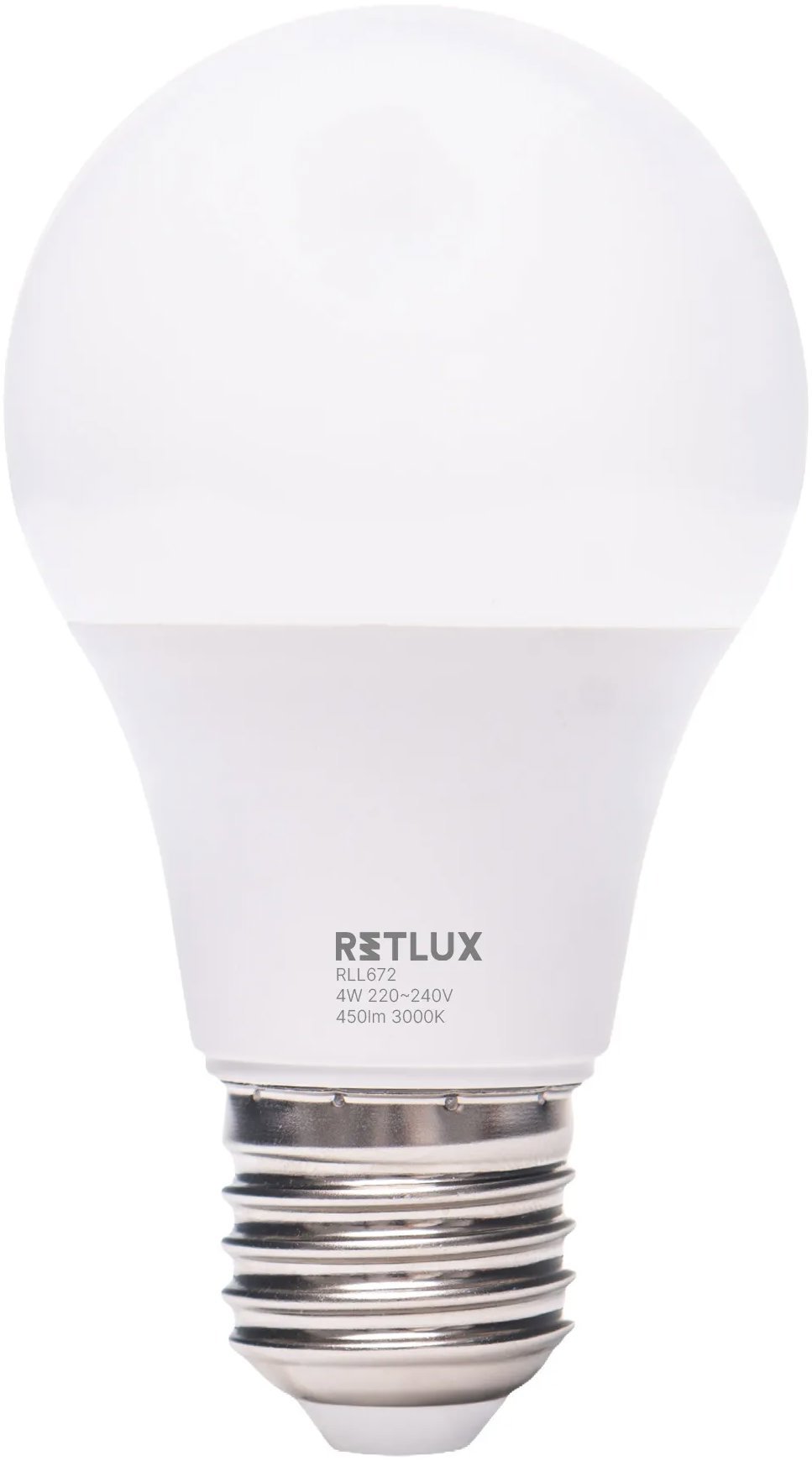 RETLUX RLL 672 A60 E27 žárovka 4 W WW D