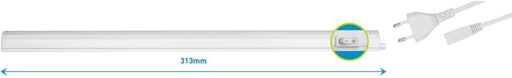 RETLUX RLL 503 LED, T5, 4 W, 30 cm
