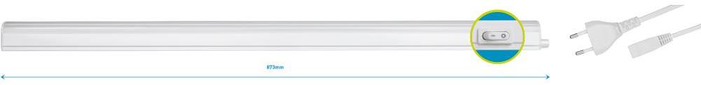 RETLUX RLL 509 LED, T5, 10 W, 90 cm