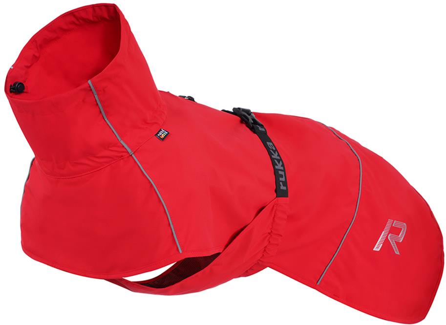 Rukka Hayton X Raincoat pláštenka červená 50