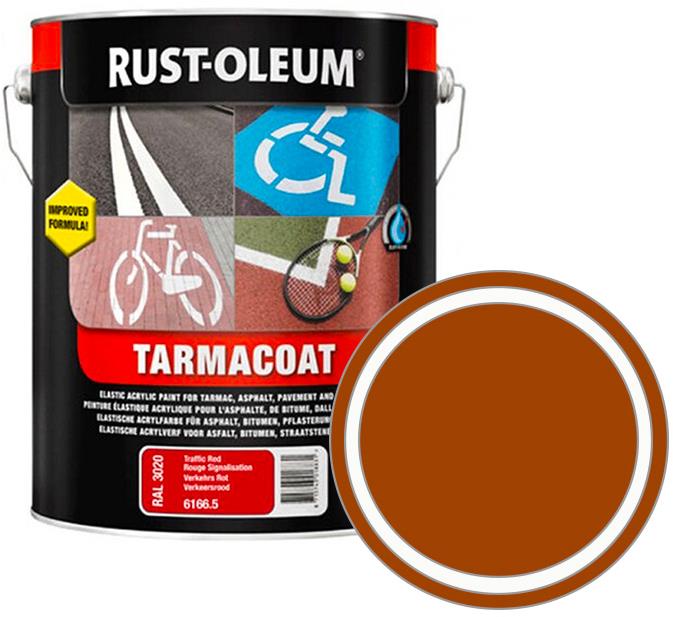 Rust-Oleum Tarmacoat na vodorovné značenie, 5 l, oranžová
