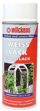Wilckens Biela farba v spreji vo vysokom lesku Weisslack Spray 400 ml