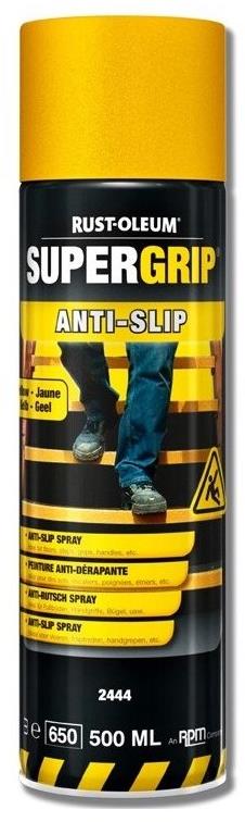 Rust-Oleum Protišmyková Rust-Oleum Farba v spreji SuperGrip Anti-Slip Spray/500 ml, žltá