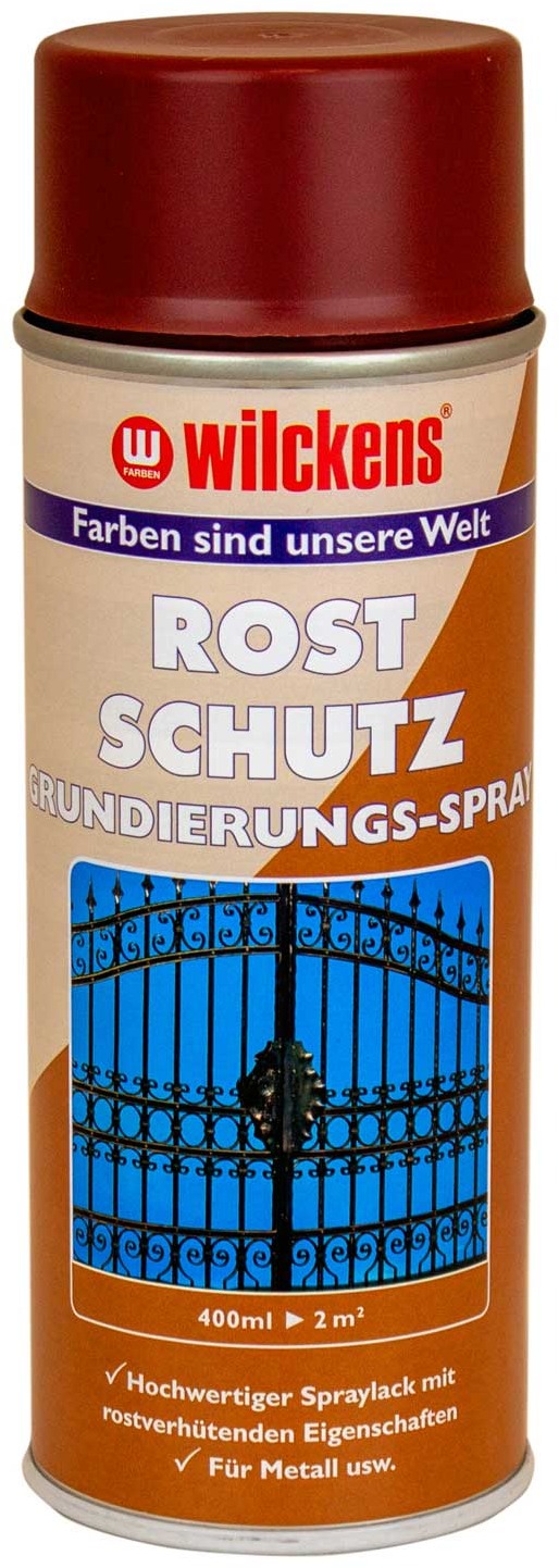 Wilckens Antikorózny základový náter v spreji Rostschutz Grundurierung-spray 400 ml, WI.16100500140