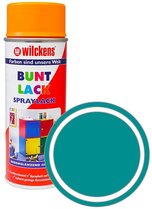 Wilckens Syntetická vrchná farba v spreji pololesk 400 ml odtieň modrej, WI.16153100140