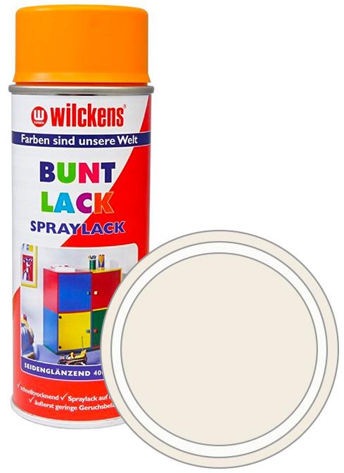 Wilckens Syntetická vrchná farba v spreji pololesk 400 ml biela, WI.16191200140
