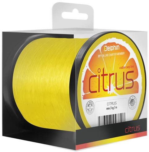 Delphin Citrus žltý 1 200 m 0,30 mm 6,8 kg