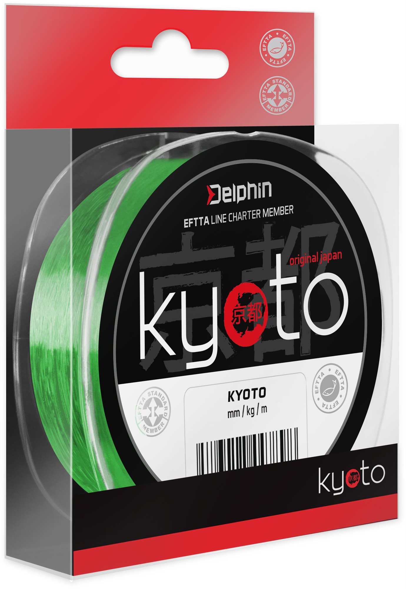 Delphin Kyoto Fluo Zelený 300 m 0,181 mm 3 kg