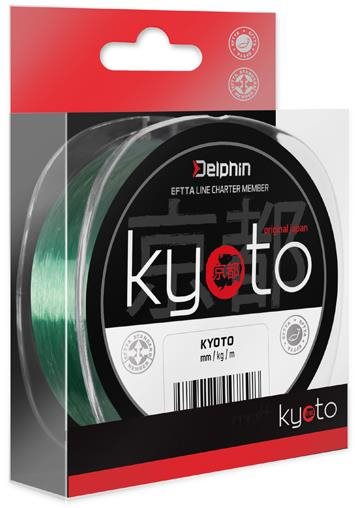 Delphin Kyoto Zelený 300 m 0,203 mm 3,8 kg