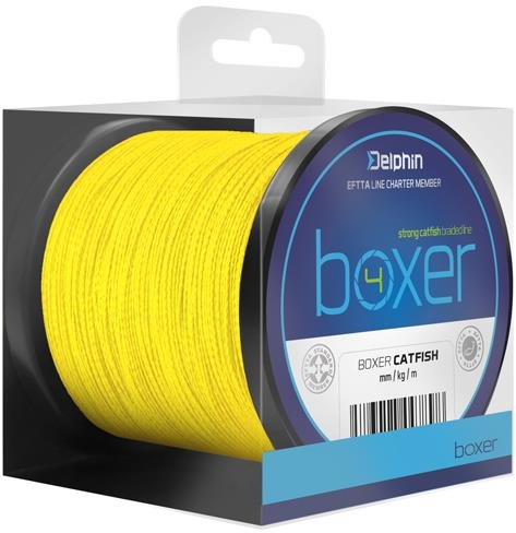 Delphin Boxer 4 Fluo Žltá 250 m 0,60 mm 52,6 kg