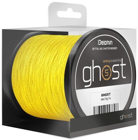 Delphin Ghost 4+1 žltá 600 m 0,23 mm 13,6 kg