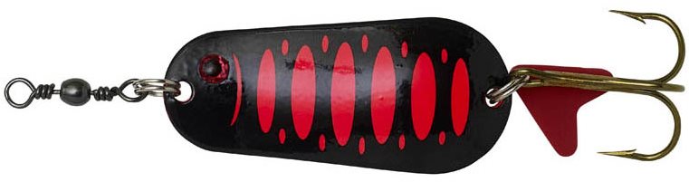 Effzett Standard Spoon 6,5 cm 30 g Fluo Red/Black UV
