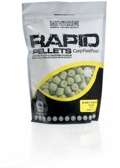 Mivardi Pelety Rapid Easy Catch Cesnak 4 mm 2,5 kg