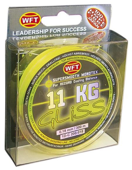 WFT GLISS KG Yellow 0,10 mm 4 kg 150 m