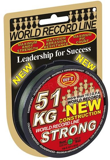 WFT KG Strong Green 0,39 mm 67 kg 250 m