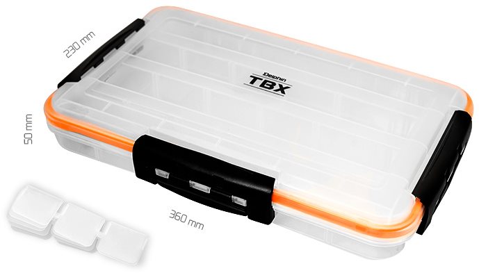 Delphin Krabička TBX One 360-4P Clip WP