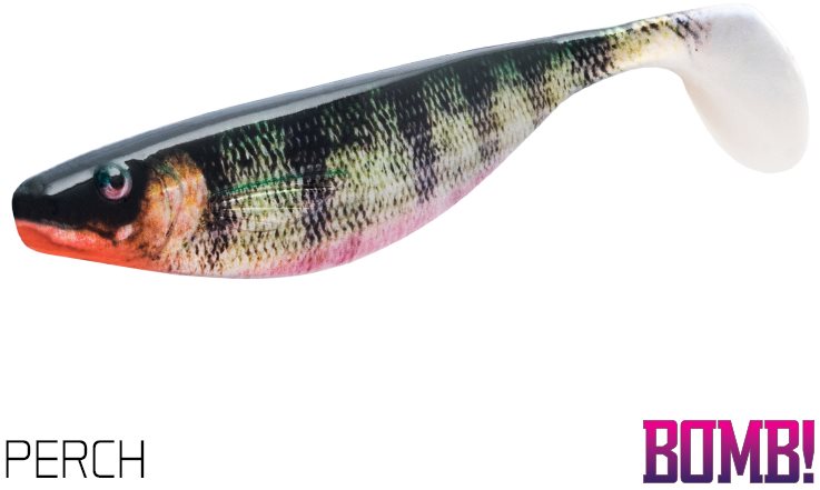 Delphin BOMB! Hypno 9 cm 3D Perch 3 ks