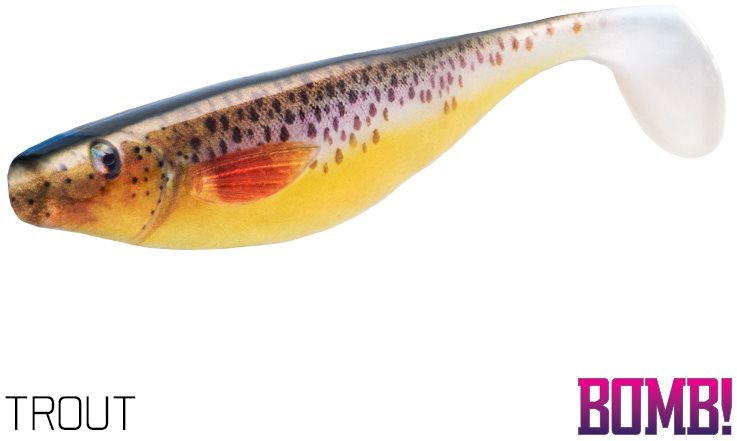 Delphin BOMB! Hypno 9 cm 3D Trout 3 ks