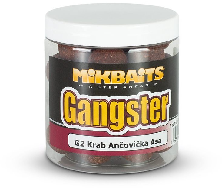 Mikbaits Gangster Balance G2 Krab Ančovička Asa 24 mm 250 ml