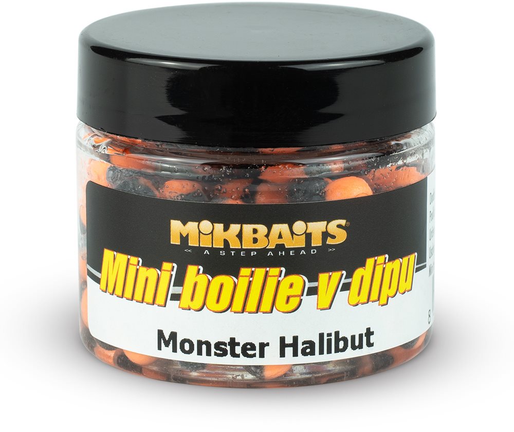Mikbaits Mini boilie v dipe Monster Halibut 50 ml