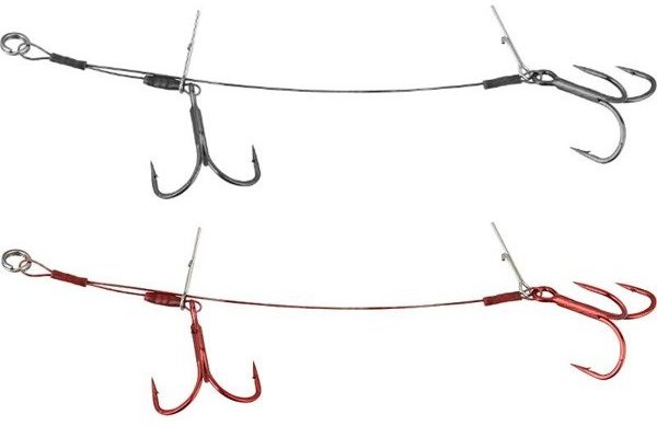 Savage Gear Carbon49 Double Stinger Veľkosť 1 10,5 cm 16 kg 2 ks