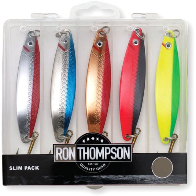 Ron Thompson Slim Pack 2, 9 cm 26 g 5 ks + Lure Box