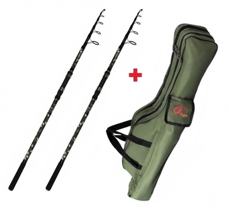 Zfish Kingstone Telecarp 3,60 m 3 lb AKCIA 1+1 + Puzdro