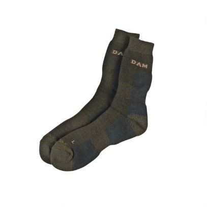 FOX Green/Silver Thermolite Long Sock veľkosť 40 – 43