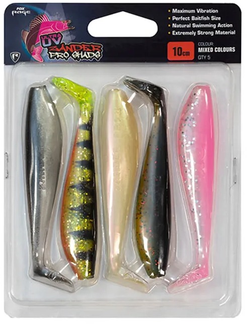 FOX Rage Zander Pro Loaded 7 cm 5 g Veľkosť 1/0 UV Mixed Colours 4 ks