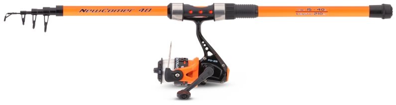 Saenger Newcomer Set II 2,1 m 15 – 40 g Oranžový